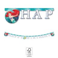 Disney Princess Ariel Curious Happy Birthday Sign FSC 2 m