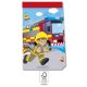 Fireman Rescue paper bag 4 pcs FSC