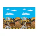 Construction Grabber plastic tablecloth 120x180 cm