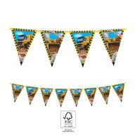Construction Grabber flag garland FSC 2.3 m