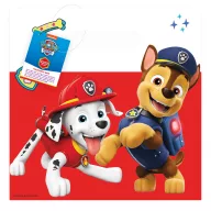 Paw Patrol Rescue Heroes Red paper gift bag, 4 pieces
