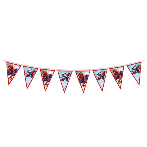 Spiderman Crime Fighter textile pennant garland 2.3 m