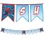 Spiderman Crime Fighter party sign 2 m