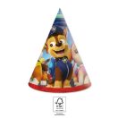 Paw Patrol Rescue Heroes party hat, chako 6 pcs FSC