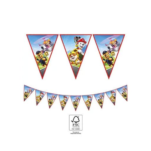 Paw Patrol Rescue Heroes flag banner FSC 2.3 m