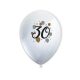 Happy Birthday 30 Milestone air-balloon, balloon 6 pcs 11 inch (27,5 cm)