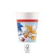 Sonic the Hedgehog Sega Cup Paper (8 pieces) 200 ml FSC