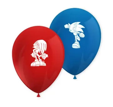 Sonic the Hedgehog Sega balloon 8 pieces