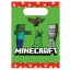 Minecraft Green paper gift bag set of 4