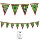 Minecraft Green flag garland FSC 2.3 m