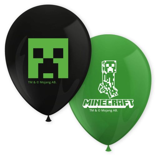 Minecraft Green air-balloon, balloon 8 pieces