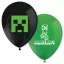 Minecraft Green balloon, 8 pcs
