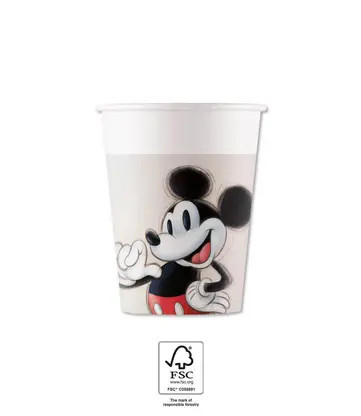 Disney 100 Cup Paper (8 pieces) 200 ml FSC