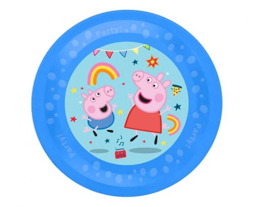 Peppa Pig Messy Play micro premium plastic plate 21 cm