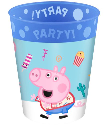 Peppa Pig Messy Play micro premium plastic cup 250 ml