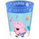 Peppa Pig Messy Play micro premium plastic cup 250 ml