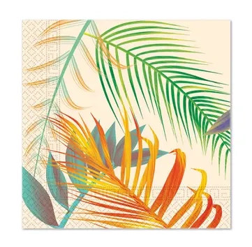 Tropical Leaves Napkin (20 pieces) 33x33 cm