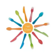 Colour 12-piece cutlery set
