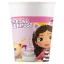 Gabby's Dollhouse Friends paper cup 8 pcs 200 ml FSC