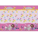 Gabby's Dollhouse Friends plastic tablecloth 120x180 cm
