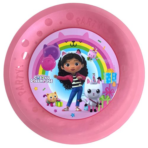 Gabi's dollhouse Friends micro premium plastic plate 21 cm