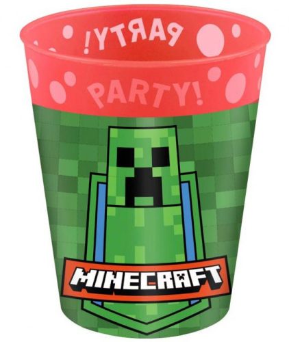 Minecraft micro premium plastic cup 250 ml