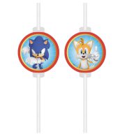   Sonic the Hedgehog Sega Sonic the Hedgehog Paper Straws, 4-pack FSC