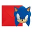 Sonic the Hedgehog Sega Sonic the Hedgehog party invitation 6 pcs FSC