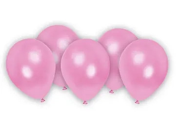 Pink Metallic Pastel Pink air-balloon, balloon 8 pcs.