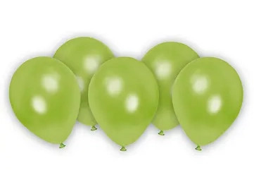 Green Metallic Pastel Green air-balloon, balloon 8 pcs.