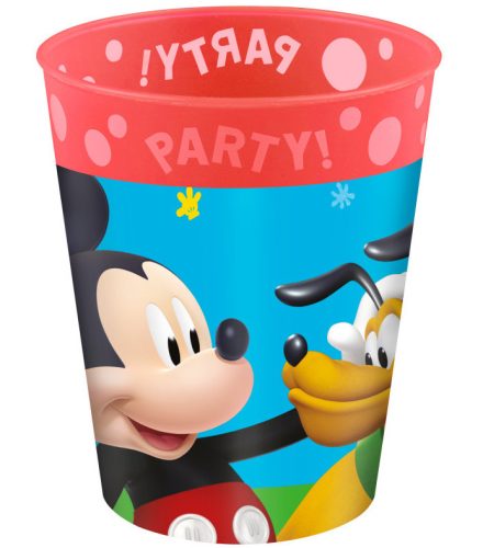 Disney Mickey Rock the House micro premium plastic cup 250 ml