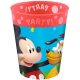 Disney Mickey Rock the House micro premium plastic cup 250 ml