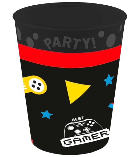 Gaming Party micro premium plastic cup 250 ml