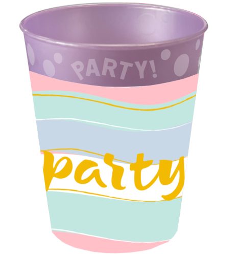 Elegant Party micro premium plastic cup 250 ml