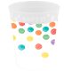 Multiwatercolor Party micro premium plastic cup 250 ml