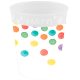 Colour Multiwatercolor  Party micro premium plastic cup 250 ml
