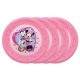 Disney Minnie  Junior micro premium plastic dinner plate set of 4, 21 cm