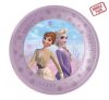 Disney Frozen Wind micro premium plastic plate 4 pieces set 21 cm