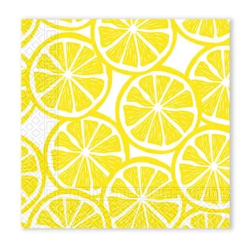 Lemon Slices Napkin (20 pieces) 33x33 cm