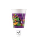 Teenage Mutant Ninja Turtles Purple paper cup 8 pcs 200 ml FSC