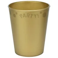 Party Gold Gold Micro Premium Plastic Cup 250 ml