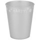 Silver micro premium plastic cup 250 ml