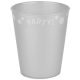 Silver micro premium plastic cup 250 ml