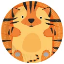 Animals Zoo paper plate 8 pcs 23 cm FSC