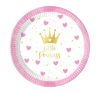 Little Princess Paper Plate (8 pieces) 20 cm FSC