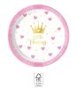 Little Princess Paper Plate (8 pieces) 20 cm FSC