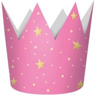 Princess Little Princess party crown set of 4