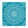 Colour Petrol White Mandala Napkin 20 pcs, 33x33 cm FSC
