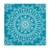 Mandala Petrol White Napkin (20 pieces) 33x33 cm