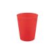 Party Bright Red Micro Premium Plastic Cup 250 ml